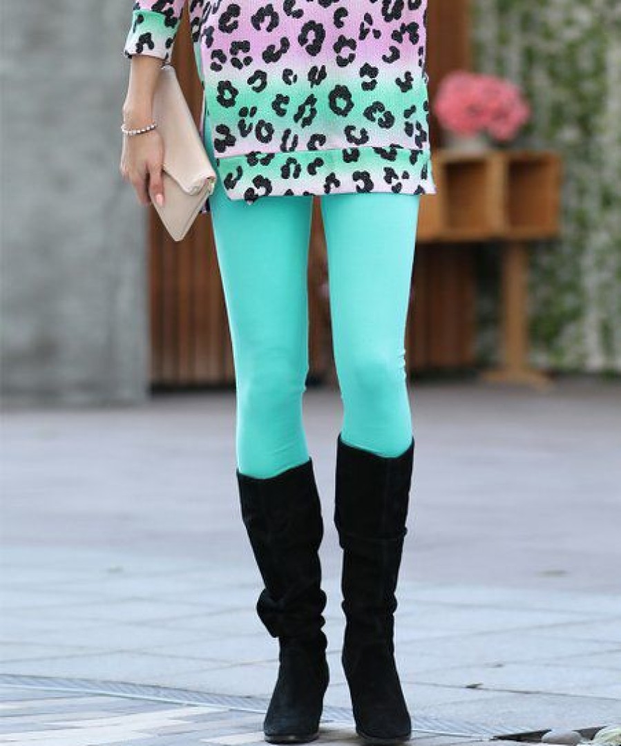 Women * | New 42Pops Mint Leggings Women