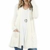 Women * | Best Deal 42Pops Bone Slouchy Pocket Open Cardigan Women