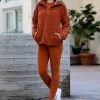 Women * | Coupon 42Pops Almond Sherpa Half-Zip Pocket Pullover Women