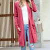 Women * | Cheap 42Pops Rose Slouchy Pocket Duster Women